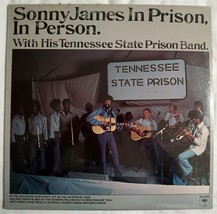 SONNY JAMES &amp; Tennessee State Prison Band 1977 LP Vinyl New &amp; Sealed - £22.36 GBP