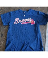 Atlanta Braves MLB Men’s Medium Short Sleeve T-shirt 2011 Retro Blue - $11.55 CAD