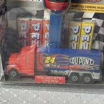 Vintage Jeff Gordon Pez Candy &amp; Dispenser Nascar #24 DuPont Motorsports ... - $9.88