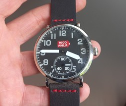 Mille Miglia Auto Racing Watch 1000 Miglia 1950’s Unitas Cal. 6498 in 46... - $522.50