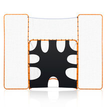 VEVOR 3-IN-1 Lacrosse Goal, 12x9 ft Lacrosse Net, Backstop and Target, O... - $146.90