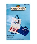 Quilters Tote PATTERN 009 by Orange Delights Quilters Tool Case Quilt Cl... - £6.27 GBP