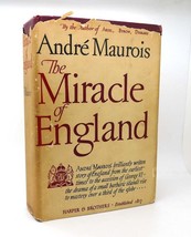 Andre Maurois The Miracle Of England 6th Edition 1st Printing - £38.20 GBP