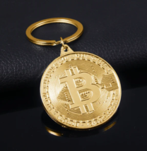 2024 Newest Bitcoin Keychain Music Band Keyring Pendant Jewelry Collecti... - £6.28 GBP