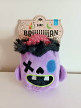 Bark Box Halloween Briiiiian (Brian) Stuffed Dog Toy &amp; Spike Ball LG 50+ Lbs NWT - £11.18 GBP