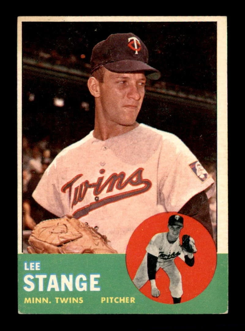 VINTAGE 1963 Topps #246 Lee Stange VG/VGEX - $7.95