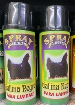 2X GALLINA NEGRA SPRAY ESOTERICO / BLACK CHICKEN - 2  GRANDES - ENVIO GR... - £24.13 GBP