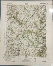 U.S. Geological Survey vintage 1952 18&quot; x 22&quot; map of FINKSBURG MD - £14.87 GBP