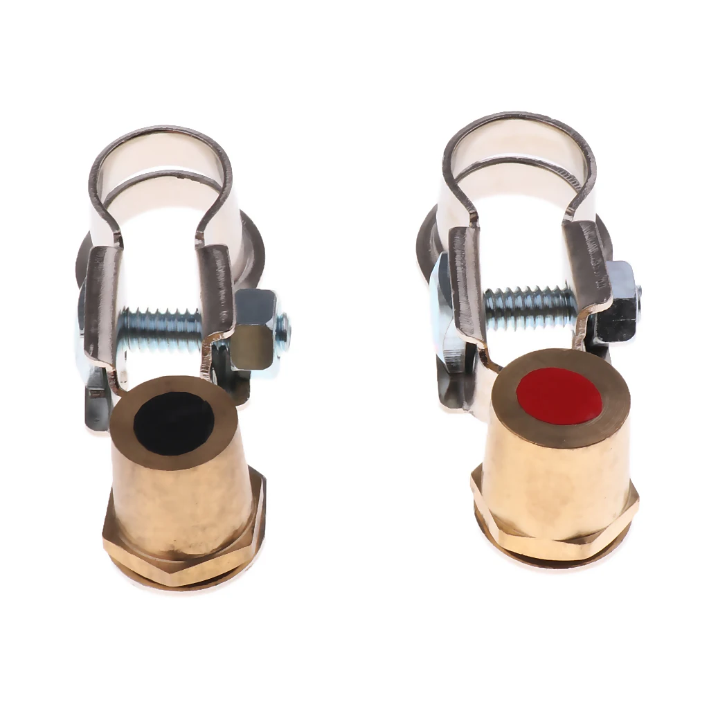 2x High Quality Car Auto Battery Terminal Clamp Pile Clip Connector Extender - £17.00 GBP