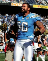 Shawne Merriman signed 8x10 photo PSA/DNA San Diego Chargers Autographed - £39.95 GBP