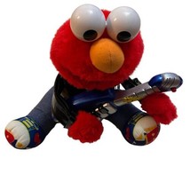 1998 Rock N Roll Elmo Guitar  Sesame Street tested But Does Not Work - $12.51
