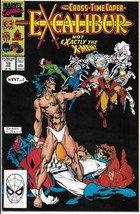 Excalibur Comic Book #19 Marvel Comics 1990 New Unread Very FINE/NEAR Mint - £2.16 GBP