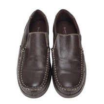 Bruno Marc Men&#39;s Loafers Dark Brown Classic Slip On Lightweight Shoes Size 10 - £18.19 GBP