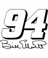 Bill Elliott 94 Vinyl Decal Stickers; Trucks, Nascar, Stock car, SUV, Ra... - $5.35 CAD+