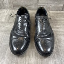 VTG Florsheim Royal Imperial Kenmoor Longwing Black Mens Size 11.5 D - £29.73 GBP