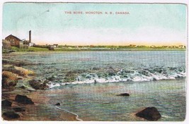 New Brunswick Postcard Moncton Tidal Bore Early 1900s - £1.63 GBP