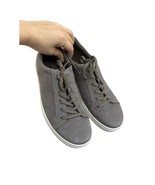 ECCO EUC Women&#39;s SZ 9-9.5 Soft Classic Lace-up Sneakers Shoes Warm Gray - $920.88 MXN