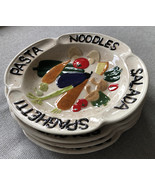 Pasta bowl set with images in relief (4) - $1,064.38 MXN