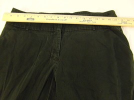 Womens New York &amp; Company 14 Tall Cotton Spandex Black Dress Pants - £18.60 GBP