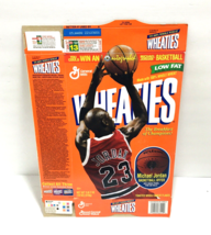 Michael Jordan Shooting Basketball 90&#39;s General Mills Wheaties Cereal Fl... - $438.16 MXN