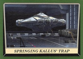 2016 Topps Star Wars Rogue One Mission Briefing GREEN #18 Springing Kallus Trap - $0.89