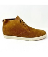 Clae Strayhorn Unlined Grizzly Suede Cream Mens Mid Casual Sneakers - $82.16 CAD