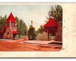 Entrance to Portland Place St Louis Missouri MO UNP UDB Postcard S14 - $4.47
