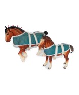 Vtg 1983 Breyer Traditional Clydesdale Family Stallion Foal W/ Blanket 8... - €42,81 EUR