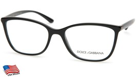 New D&amp;G Dolce &amp; Gabbana Dg 5026 501 Black Eyeglasses Frame 54-17-140 B40 Italy - £113.58 GBP
