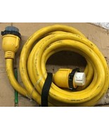 Camco 25&#39; PowerGrip Marine Extension Cord, 50M/50F Locking Adapters - $184.84 CAD
