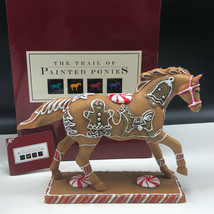 TRAIL PAINTED PONIES horse figurine statue box westland Gingerbread pony 12256 - £73.98 GBP