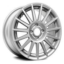 Wheel For 2002-2011 Ford Focus 17x7 Alloy 15 I Spoke Silver 4-108mm Offset 45mm - £274.15 GBP