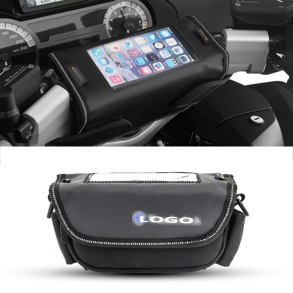 Motorcycle handlebar bag Phone holder Storage package   R1200RT R1250RT K1600GTL - £174.87 GBP