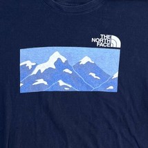 The North Face Mountain Logo Camp Hike Climb Black T-Shirt Mens Size M M... - £15.07 GBP