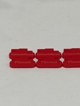 Lot Of (8) Red Litko Premium Printed Mecha Pinned Immobilized Tokens - £14.00 GBP