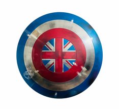 AM NAUTICALS Captain Carter Shield - Metal Prop Replica - Screen Accurat... - £100.36 GBP