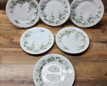 Hawthorn By Franconia Krautheim 8” Luncheon Plate - Selb Bavaria - Set Of 6 - £60.44 GBP