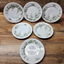 Hawthorn By Franconia Krautheim 8” Luncheon Plate - Selb Bavaria - Set Of 6 - £59.93 GBP