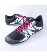 Adidas Girls Youth 6 Buty Piłkarskie Halowe Sneakers Black Pink S78183 L... - $13.49