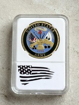 United States Army Since 1775 Challenge Coin With Case - £11.62 GBP