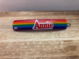 1980s Annie Hairpin rainbow multicolor Hair Pin Vintage Movie Collectible - $12.11