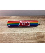 1980s Annie Hairpin rainbow multicolor Hair Pin Vintage Movie Collectible - £9.48 GBP