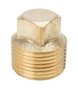 1/4” Brass Pipe Plugs ~ 1/4 inch MIP ~ BF-737NB ~ 877180￼￼ ~ Twelve (12)... - $40.84