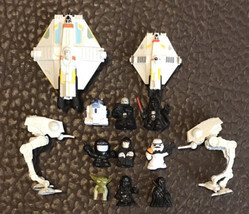 Star Wars Squinkies Mixed Lot Micro Ships &amp; Mini Figures Die cast 1 Inch Figure - £30.45 GBP