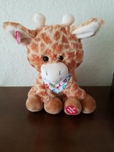 Cuddle Barn Animated Jodey Giraffe Plush Sings Abc&#39;s &amp; 1-10 Number Song 13&quot; NWT - £18.31 GBP