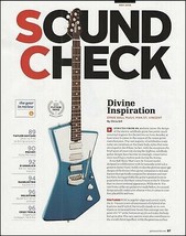 Ernie Ball Music Man St. Vincent Signature model guitar review 2-page article - £3.36 GBP