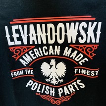 TShirt Mens XL Black Short Sleeve American Made from the Finest Polish P... - £8.96 GBP