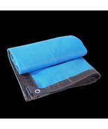 Customize 85% UV Blue Shade Cloth Taped Edge with Grommets - $6.60 CAD+