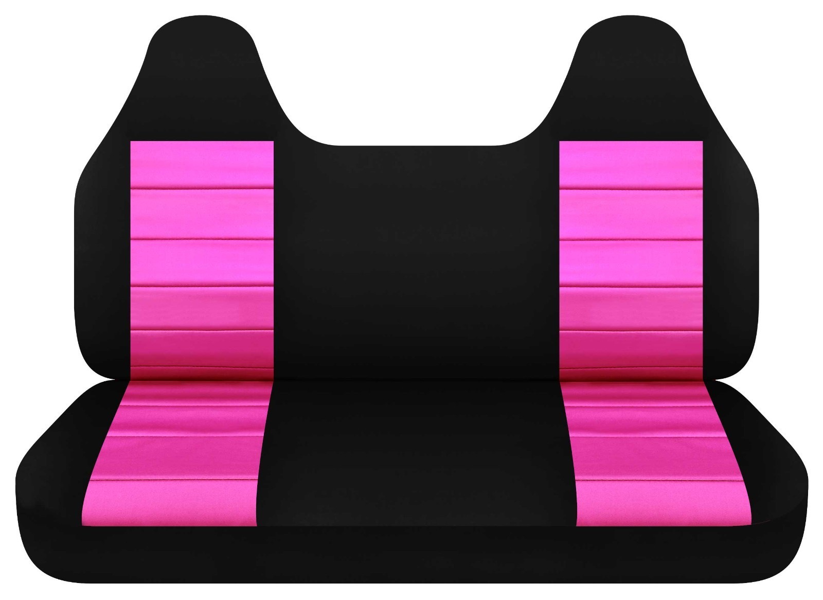 Front bench seat covers fits 1999 to 2010 Ford F450 Super Duty truck two tone Item image 6