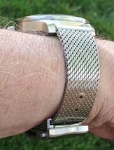 20mm Braided Stainless Mesh Band for Omega Seamaster Olympic No Time To ... - $119.00